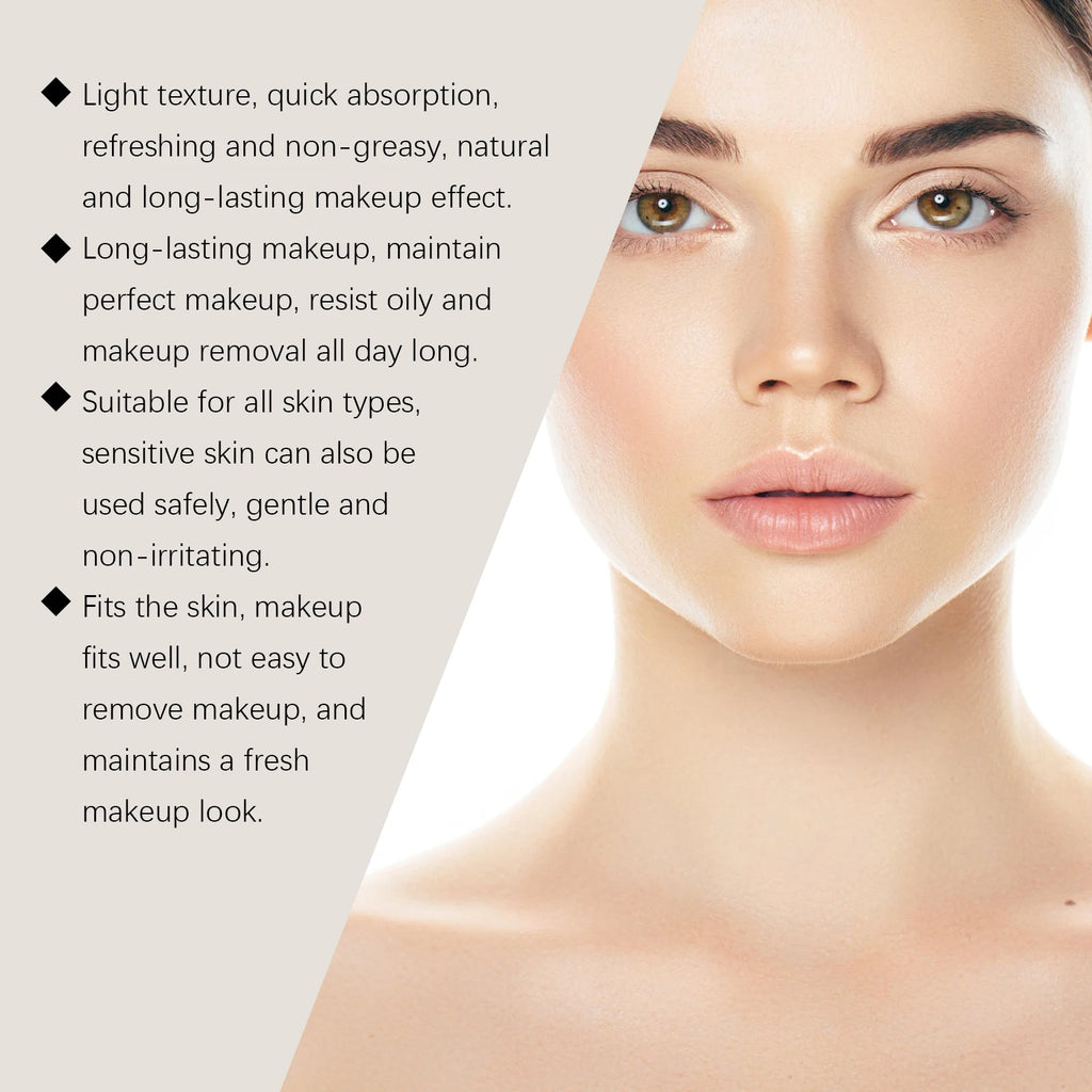 Zephoco 3 Colors Makeup Concealer Sunscreen Light Invisible Pores Moisturizing Non-greasy Breathable Light Concealer Cream Oasis Select
