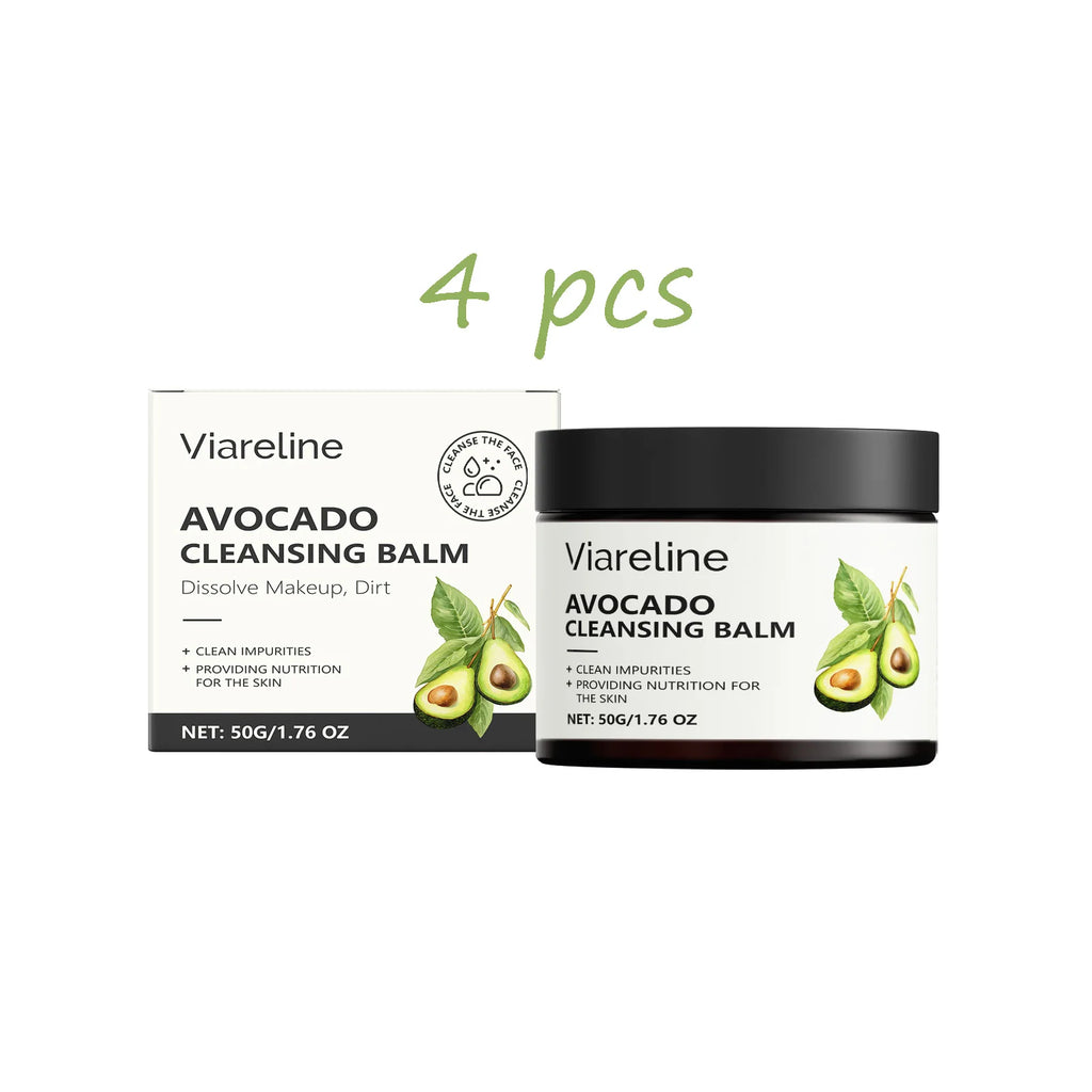 Viareline Makeup Remove Balm Gentle Cleaning Pore Dirts Moisturizing No-sticky Refreshing Enhance Smoothness Face Makeup Remover Oasis Select buy 2 free 2 United States