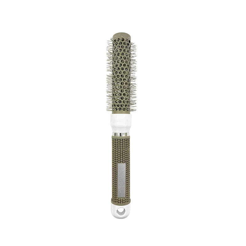 Thermal Round Barrel Hair Brush – Nylon Salon Styling Comb Round Barrel Hair Brush Oasis Select LG03-25