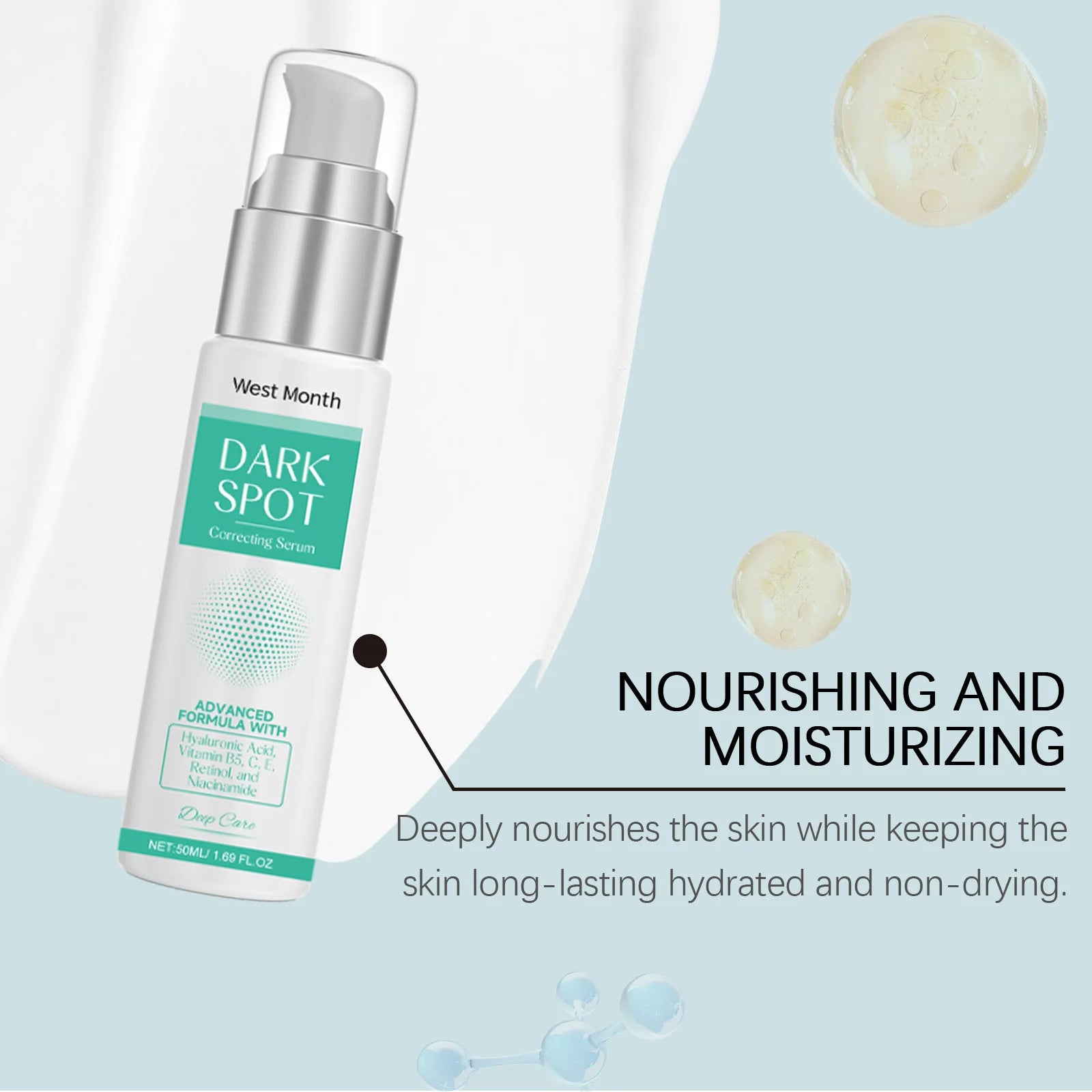 50ML Face Rejuvenating Serum Gentle Moisturizing Improve Roughness Glowing Improve Skin Texture Nourishing Glowing Daily Care Facial Serum Oasis Select