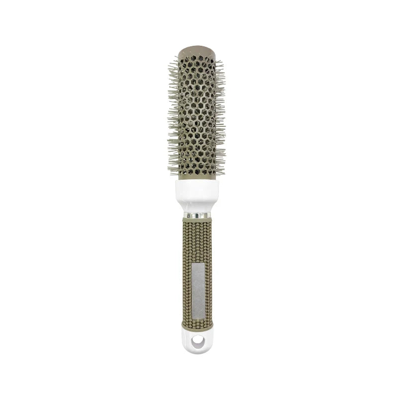 Thermal Round Barrel Hair Brush – Nylon Salon Styling Comb Round Barrel Hair Brush Oasis Select LG03-32