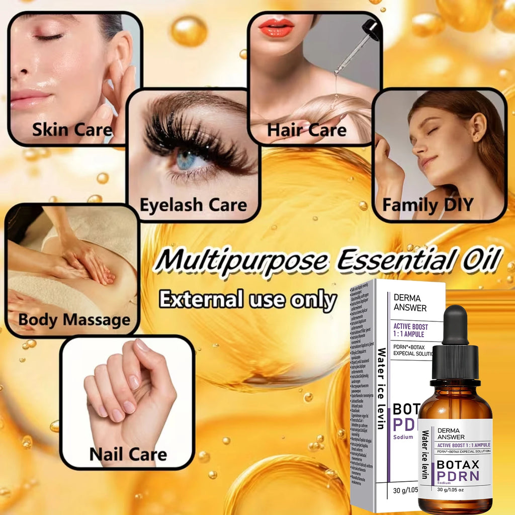 DERMA ANSWER Ampoule – PDRN, Botax, Hyaluronic Acid & Niacinamide Face Serum Ampoule Oasis Select