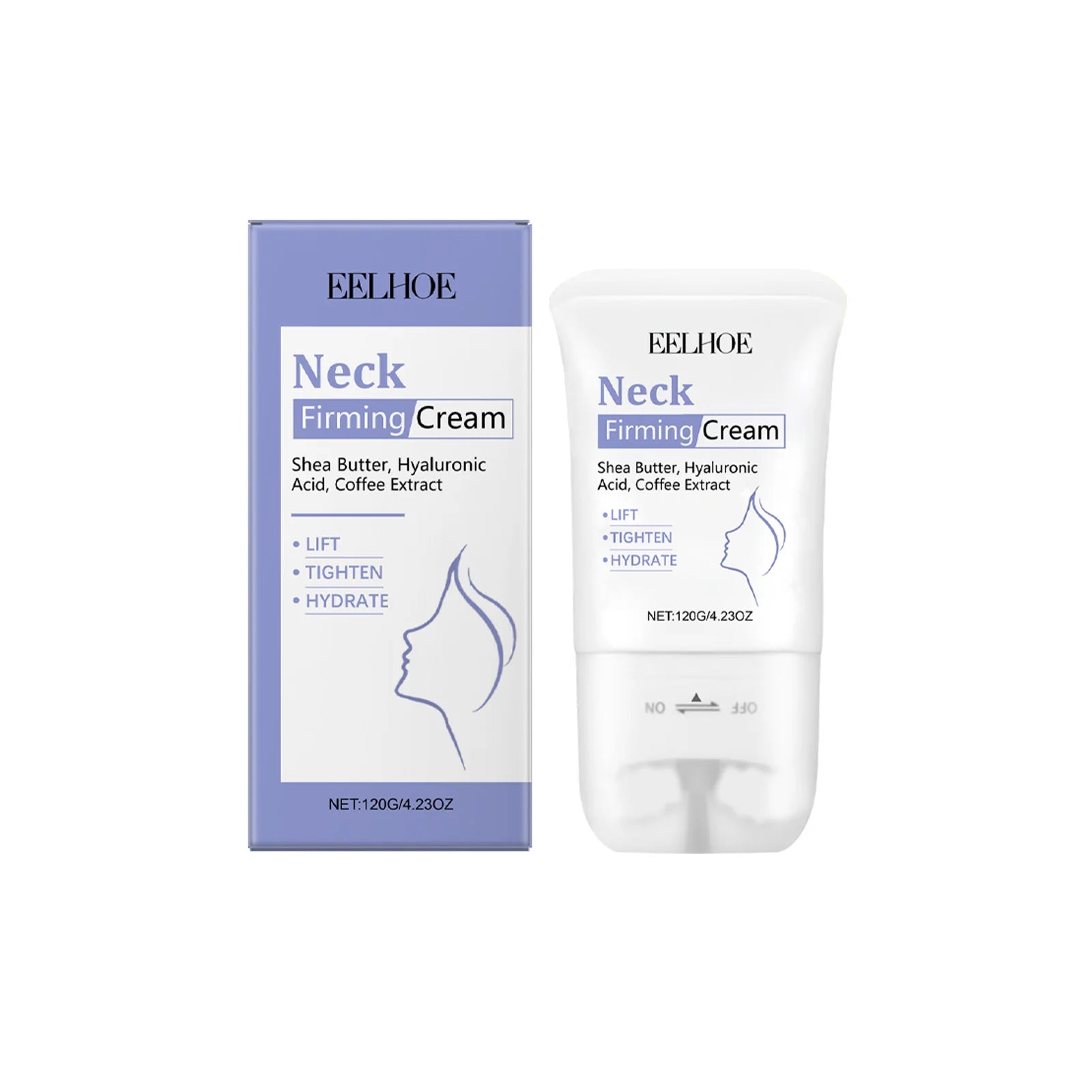 120G Neck Cream Roller Deep Moisturizing Improve Smoothness Enhance Firmness Lifting Tightening Fade Fine Lines Neck Care Lotion Oasis Select 120g United States