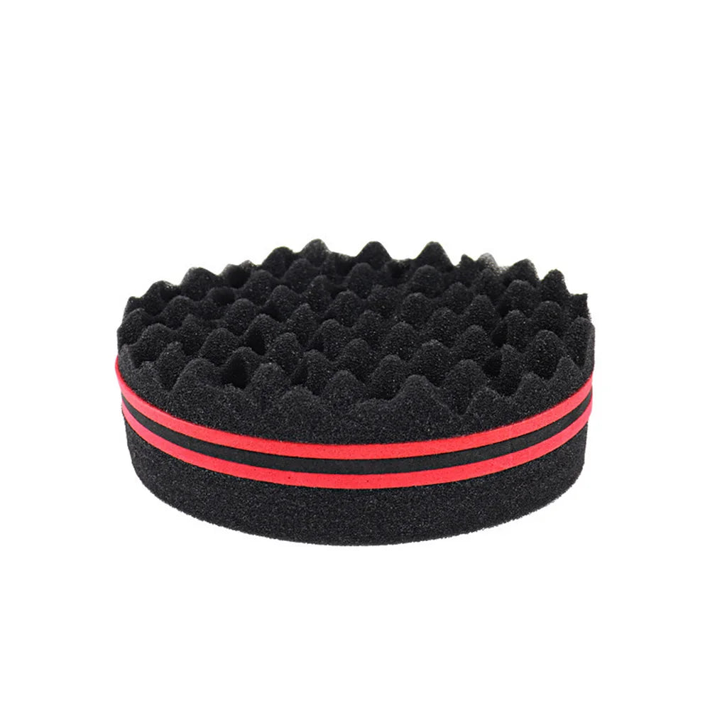 Double-Sided Twist Hair Sponge Brush – Afro Curl Styling Hair Sponge Brush Oasis Select Small