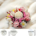 3-Piece Floral Silicone Candle Molds – Peony, Rose & Tulip