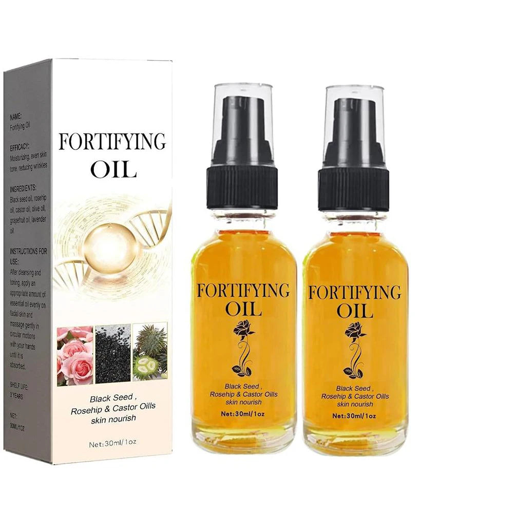 Rosehip Black Seed & Castor Oil Face Serum – 30ml Moisturizer Face Serum Oil Oasis Select WHITE