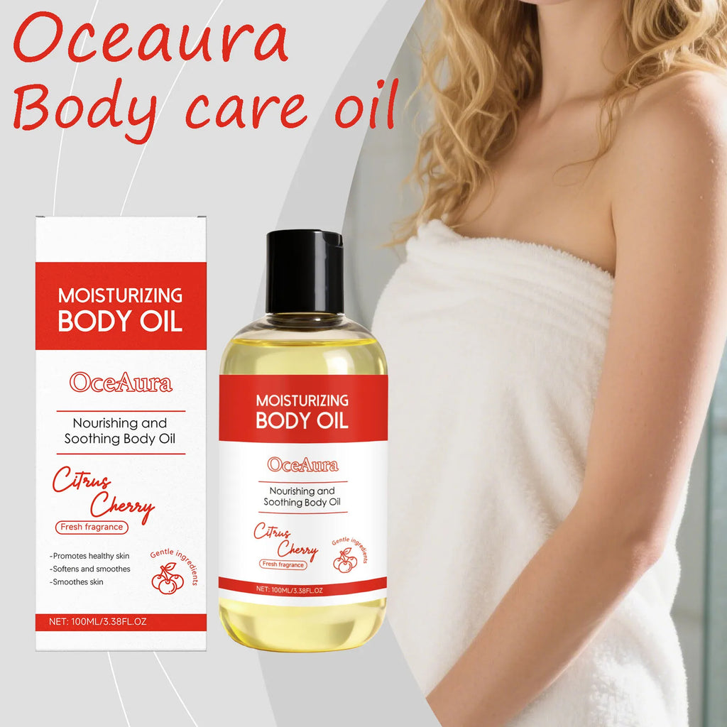 Oceaura Body Essence Oil Deep Moisturizing Improve Skin Elasticity Non-greasy Smoothing Refreshing Soothing Glow Body Care Oil Oasis Select