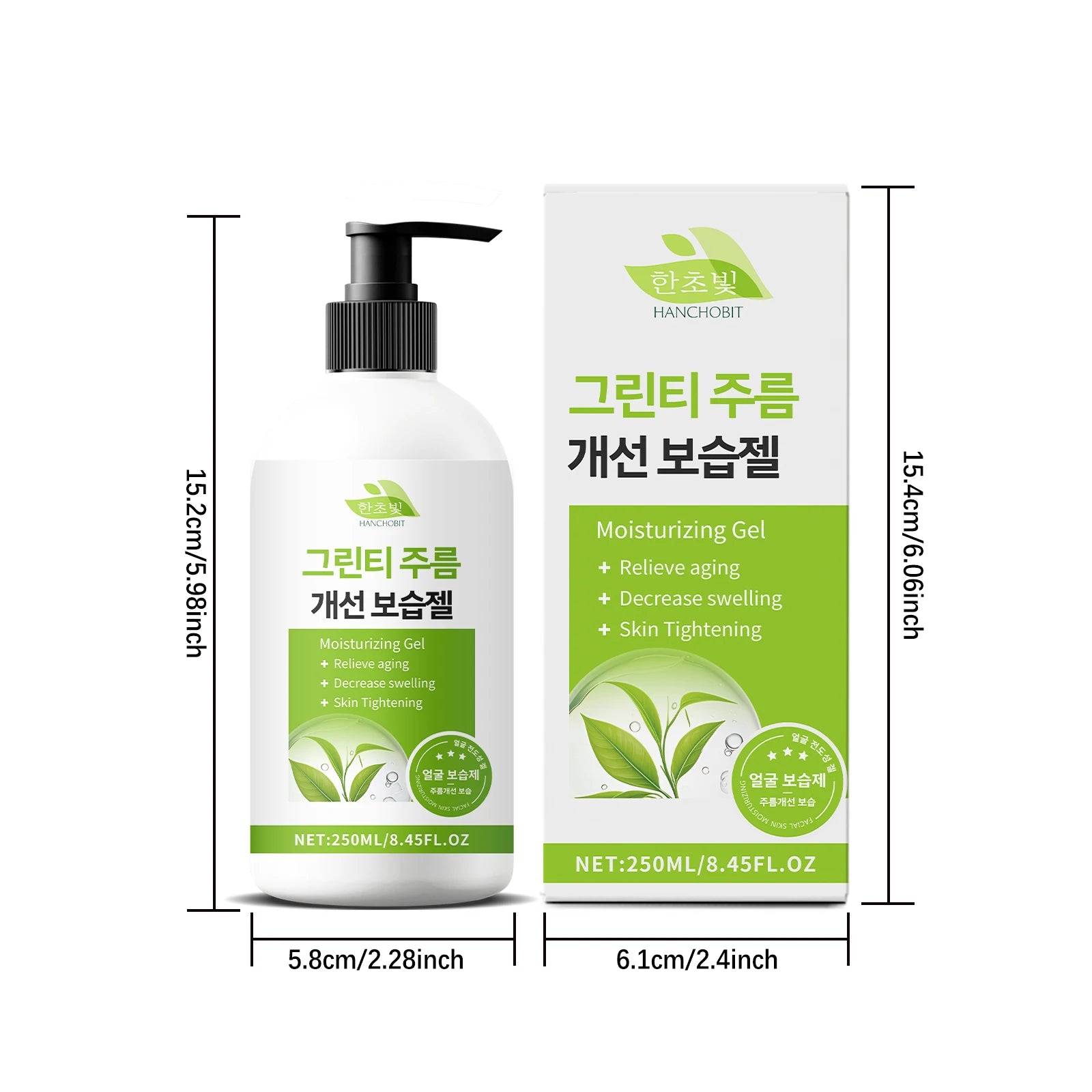 250ml Tea Tree Face Firming Gel Deep Moisturizing Smoothing Soothing Redness Tightening Lifting Mild Facial Hydrating Gel Oasis Select