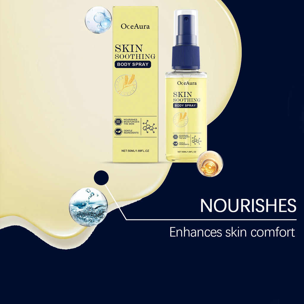 50ML Hydrating Face Care Spray Deep Nourishing Non-greasy Soothing Dry Skin Refreshing Relief Dry Itching for Daily Skin Care Oasis Select
