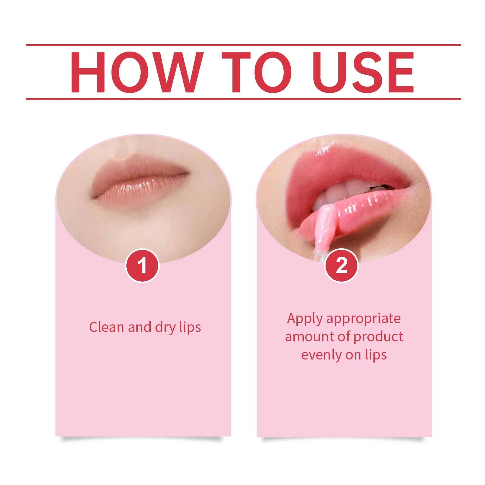 4ML Lip Gloss Moisturizing Reduce Lip Lines Improve Skin Texture Lasting Bright Color Restoring Gloss Non-sticky Beauty Makeup Lip Balm Oasis Select