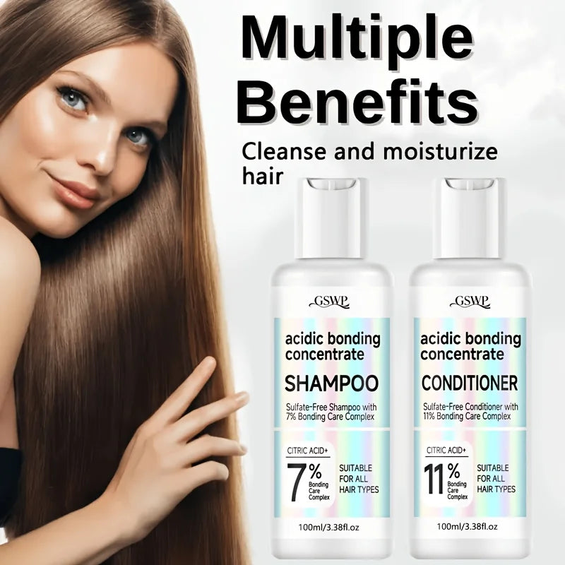 GSWP shampoo and conditioner set. Gently cleanses, deeply moisturises,provides premium care. Controls oiliness for volume. 200ML Oasis Select
