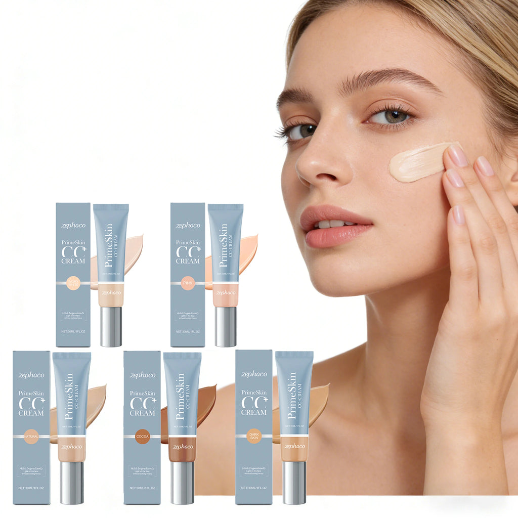 Multi Color Lightweight Liquid Foundation Hydrating Brightening Non-sticky Perfect Converage Reduce Redness Refreshing CC Cream Oasis Select