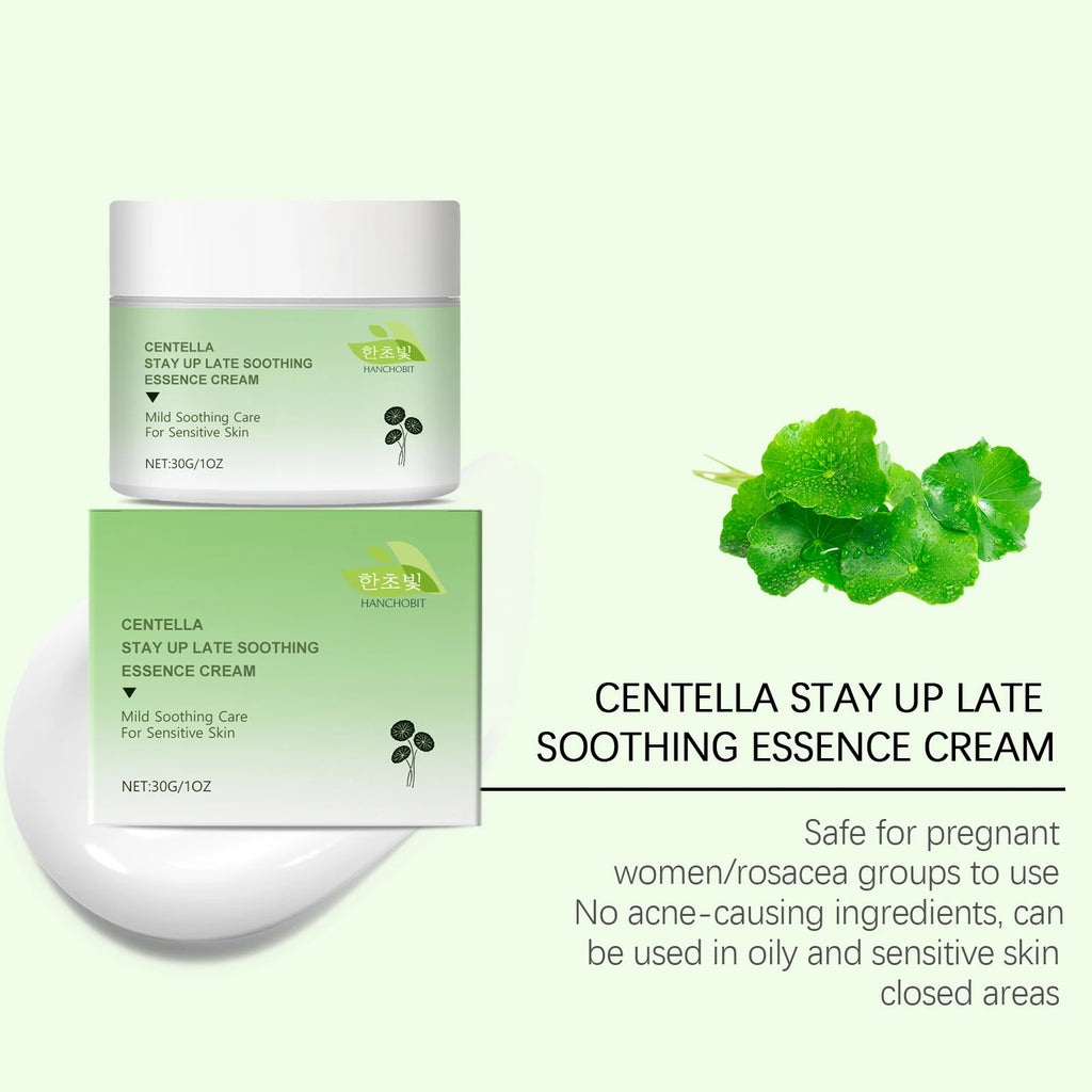 30G Centella Face Cream Deep Moisturizing Enhance Smoothness Improve Skin Texture Soothing Redness Strengthen Barrier Face Cream Oasis Select