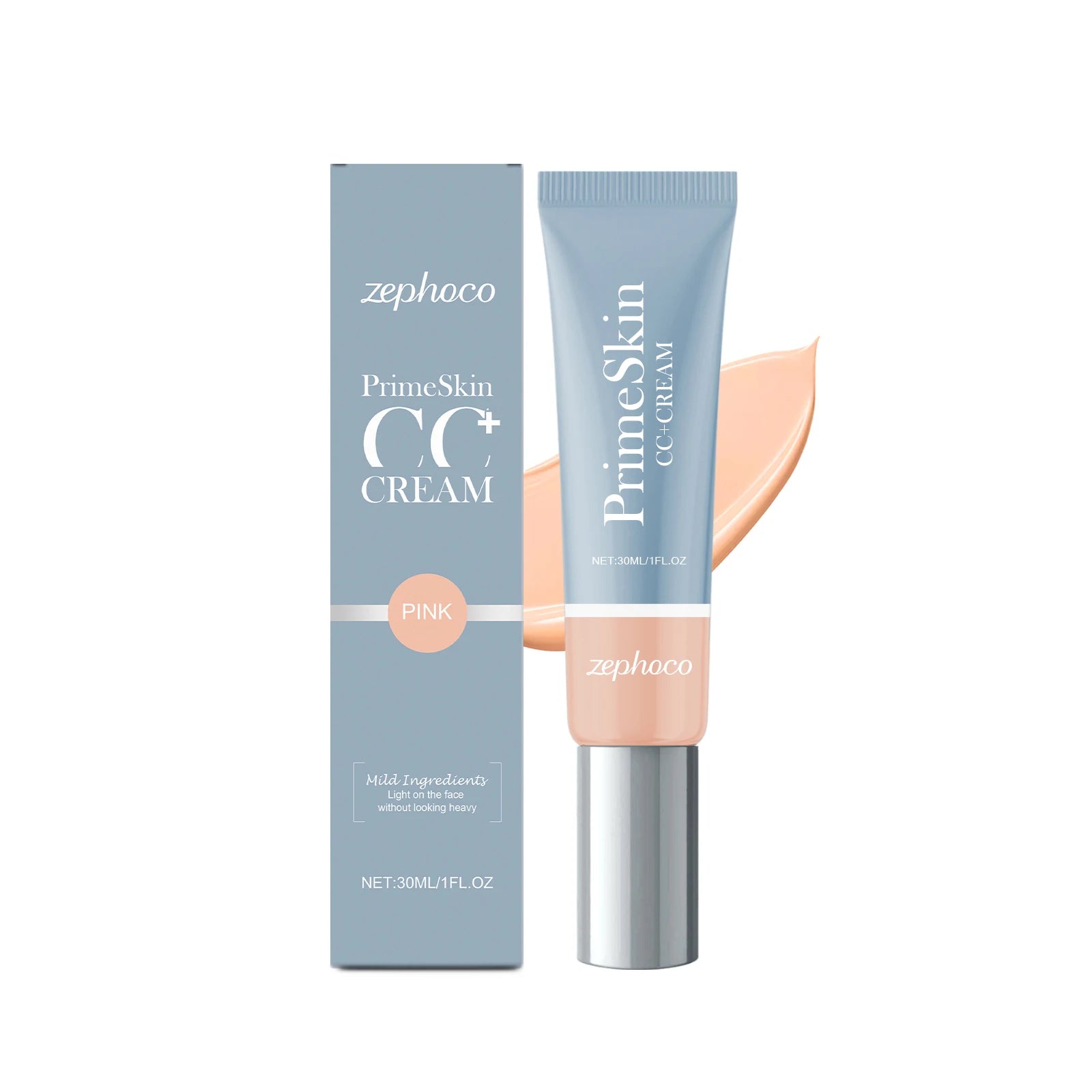Multi Color Lightweight Liquid Foundation Hydrating Brightening Non-sticky Perfect Converage Reduce Redness Refreshing CC Cream Oasis Select Pink United States
