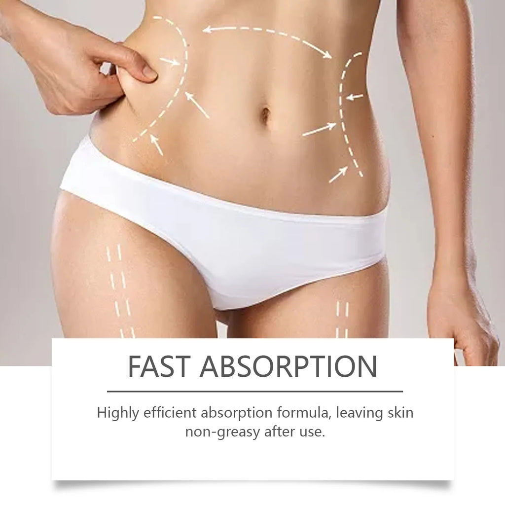 Body Slimming Cream Improve Sagging Anti Cellulite Sculpting Shape Leg Waist Tummy Belly Firming Body Massager Fat Burning Cream Oasis Select