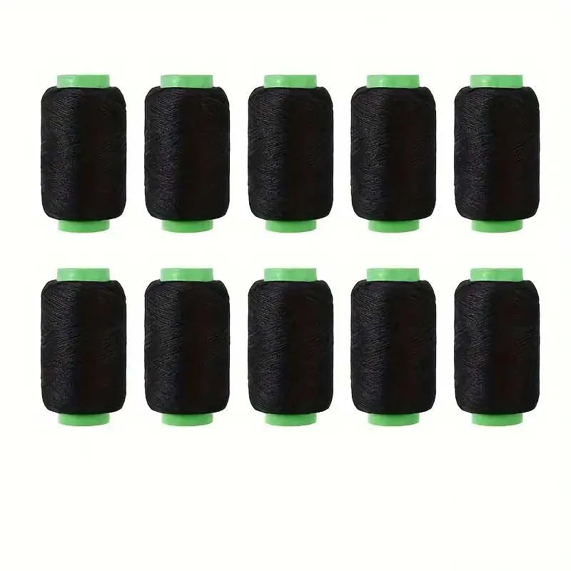 1 Set Black/White Sewing Threads Assorted Hand Sewing Needles Embroidery Mending Accessories Sewing Crafts Oasis Select