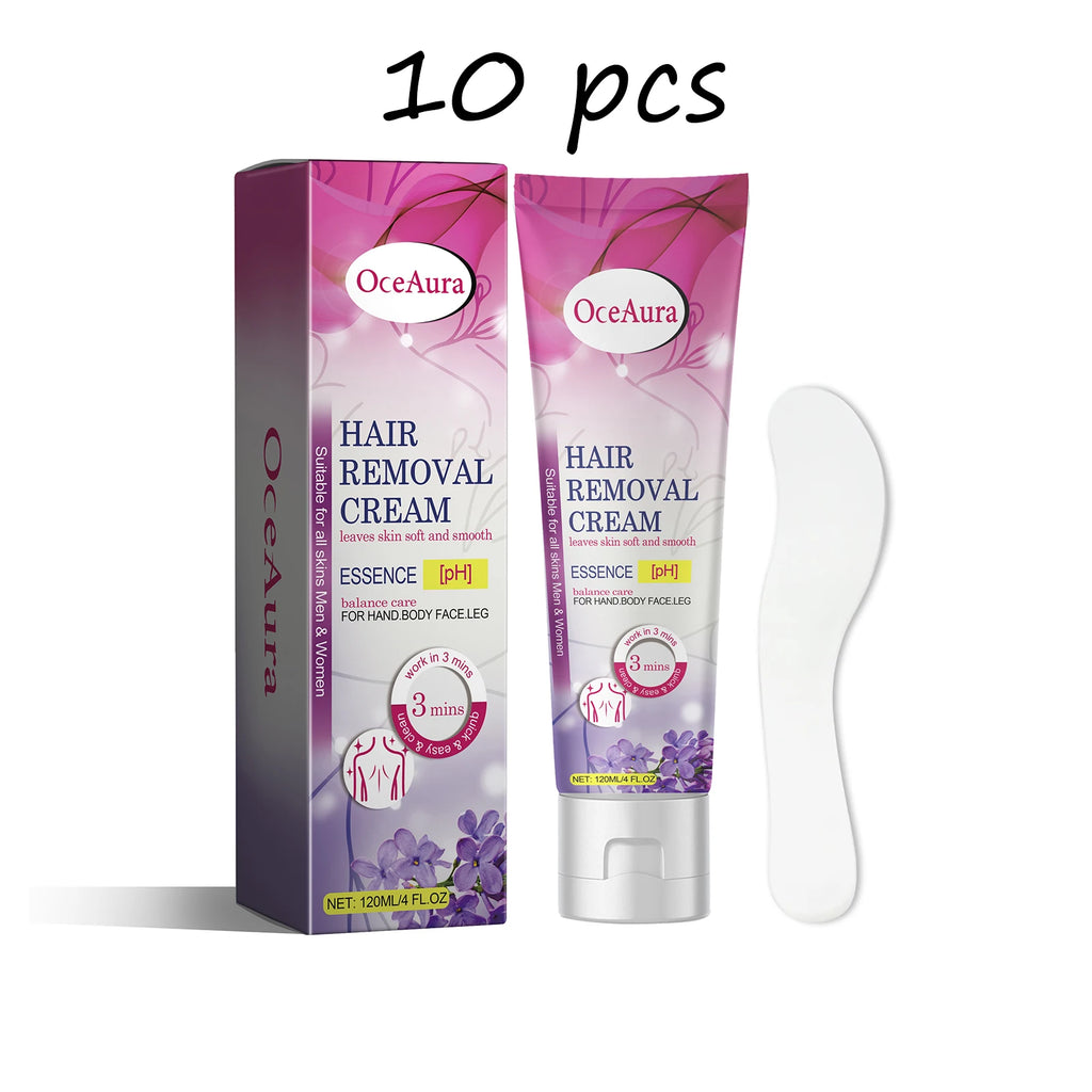 Oceaura Herbal Hair Removal Cream Gentle Non-irritating Skin Improve Roughness Pore Invisible Moisturize Smooth Hair Removal Gel Oasis Select buy 4 free 6 United States