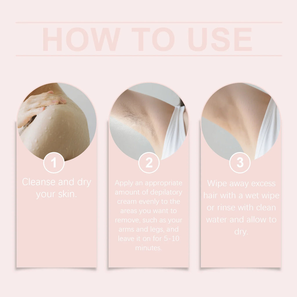150G Body Hair Removal Cream Sensitive Skin-friendly Gentle Cleaning Refine Pores Refreshing Relief Discomfort Easy Hair Remover Oasis Select