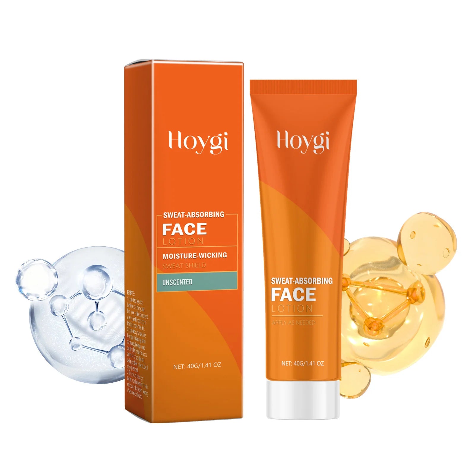Sweat Absorbing Lotion for Face Oil Control Improve Roughness Lasting Refreshing Prevent Clogging Pore Moisturizing Face Cream Oasis Select 40g Boxed