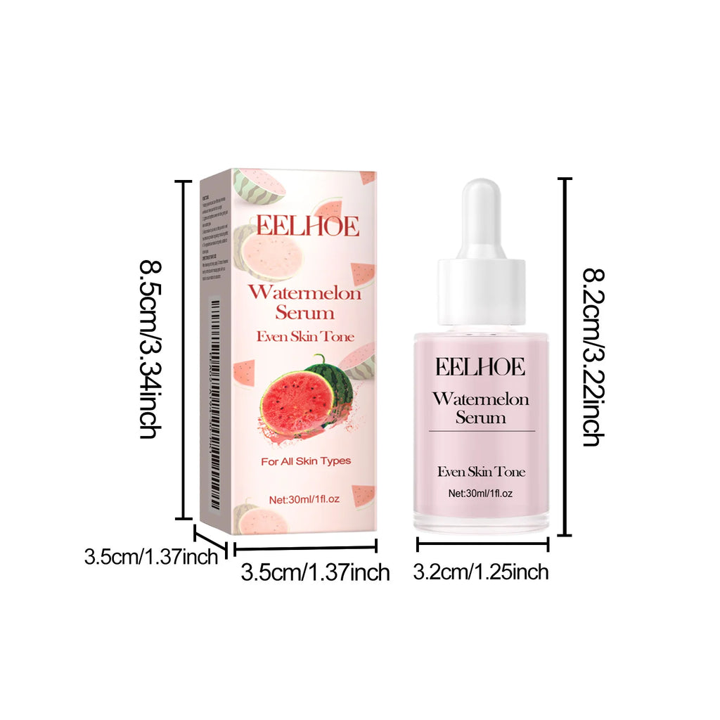 30ml Watermelon Serum Moisturizing Nourishing Enhance Smoothness Anti-oxidant Fade Fine Lines Reduce Dryness Softening Glowing Face Serum Oasis Select