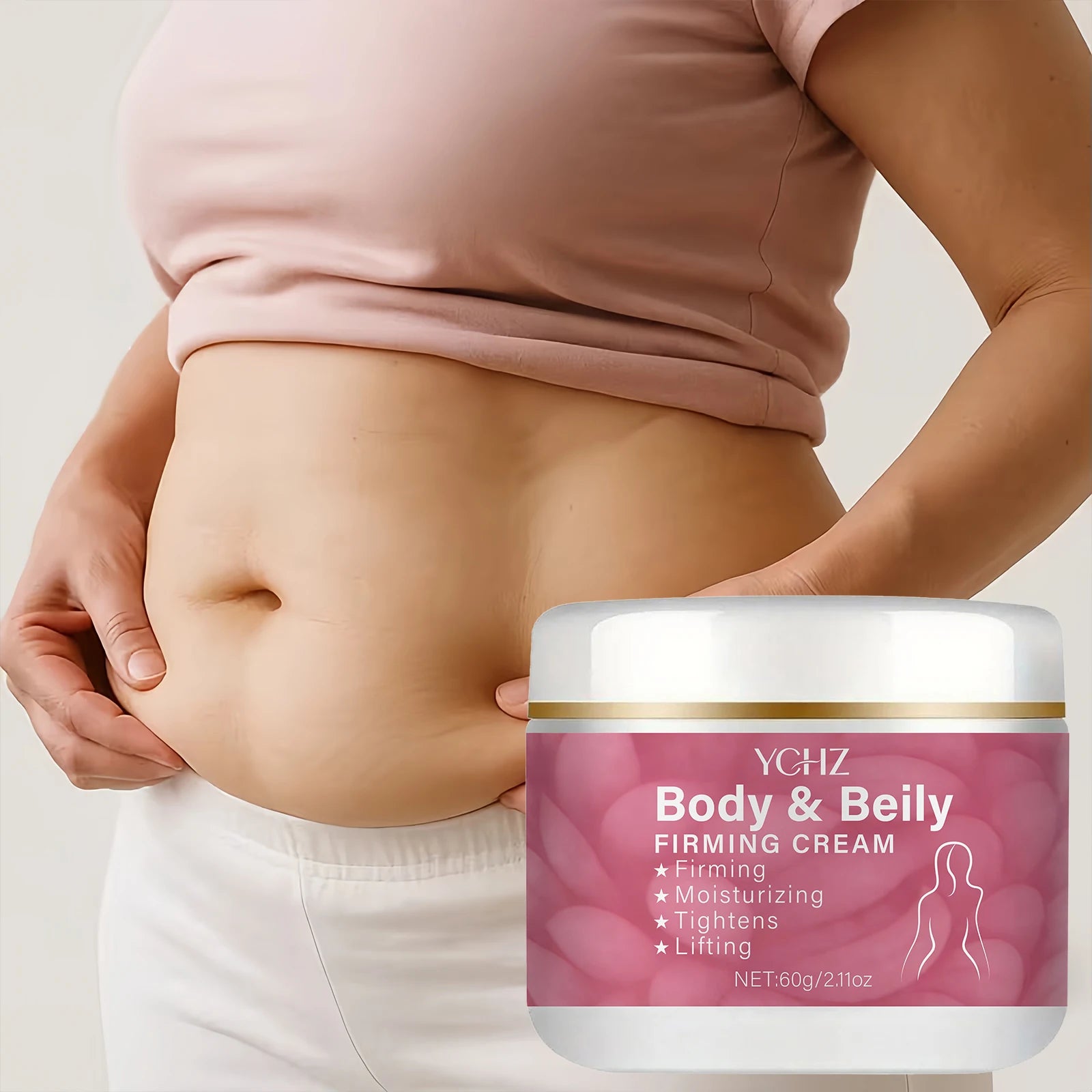 YCHZ Body Firming Cream – Collagen & Hyaluronic Acid 60g
