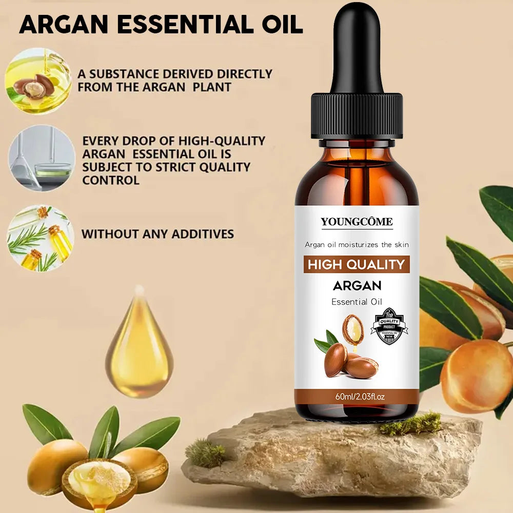 Moroccan Argan Oil Hair Serum – Frizz Control & Shine Argan Oil Hair Serum Oasis Select