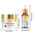 YOUNGCOME Collagen Cream & Serum Set – Vitamin E Moisturizing Face Cream & Serum Set Oasis Select 40g-40ml