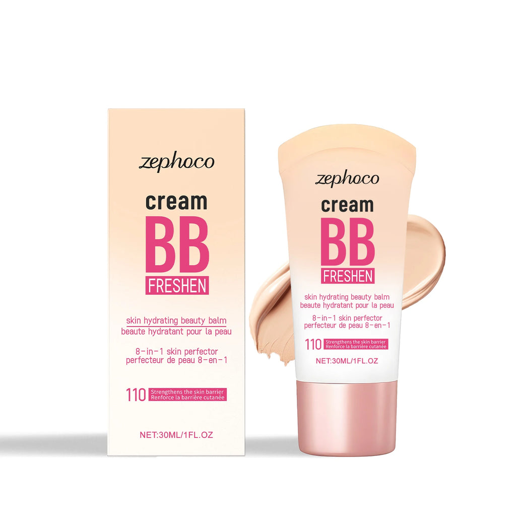 3 Colors Hydrating Concealer BB Cream Natural Brightening Skin Tone Buildable Coverage Cover Blemishes for Daily Base Makeup Oasis Select Nude pink United States