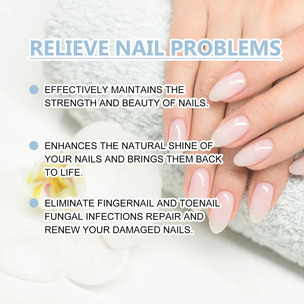 Natual Nail Care Serum Deeply Nourishing Repair Damaged Nail Maintain Beauty Nails Enhance Natural Shine Nail Nourishing Oil Oasis Select
