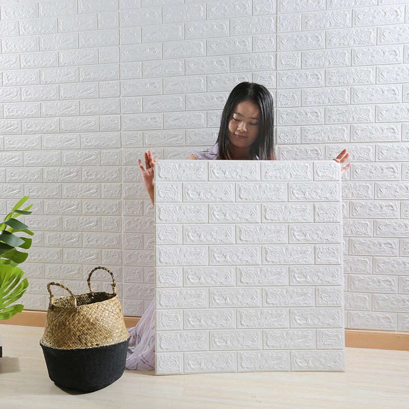 1-30Pcs 35x30cm Wallpaper Kitchen Bedroom Background Decoration Wall Panels Stickers Waterproof for Living Room 3D DIY Home Oasis Select
