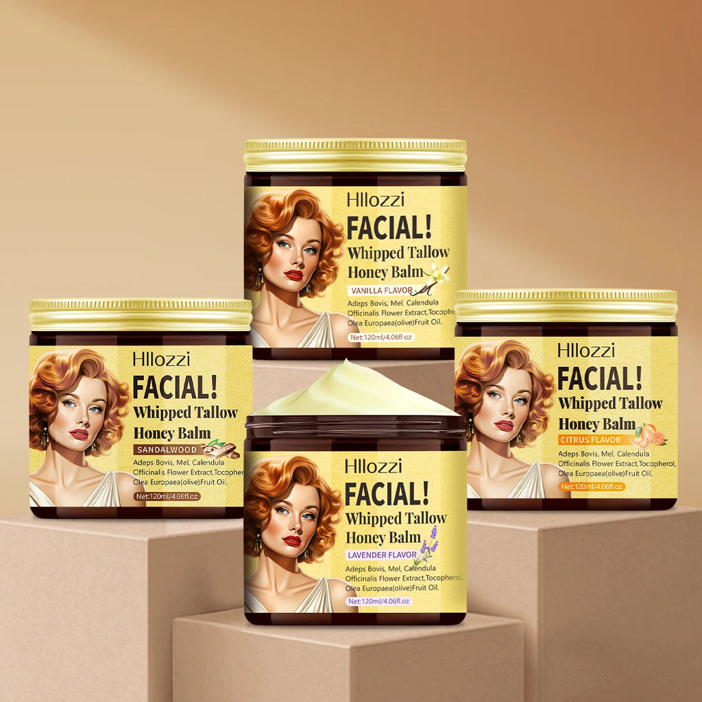 Whipped Tallow Cream, Moisturizing Face and Body Lotion, Skin Care, Lip Balm, Moisturizing, Oasis Select
