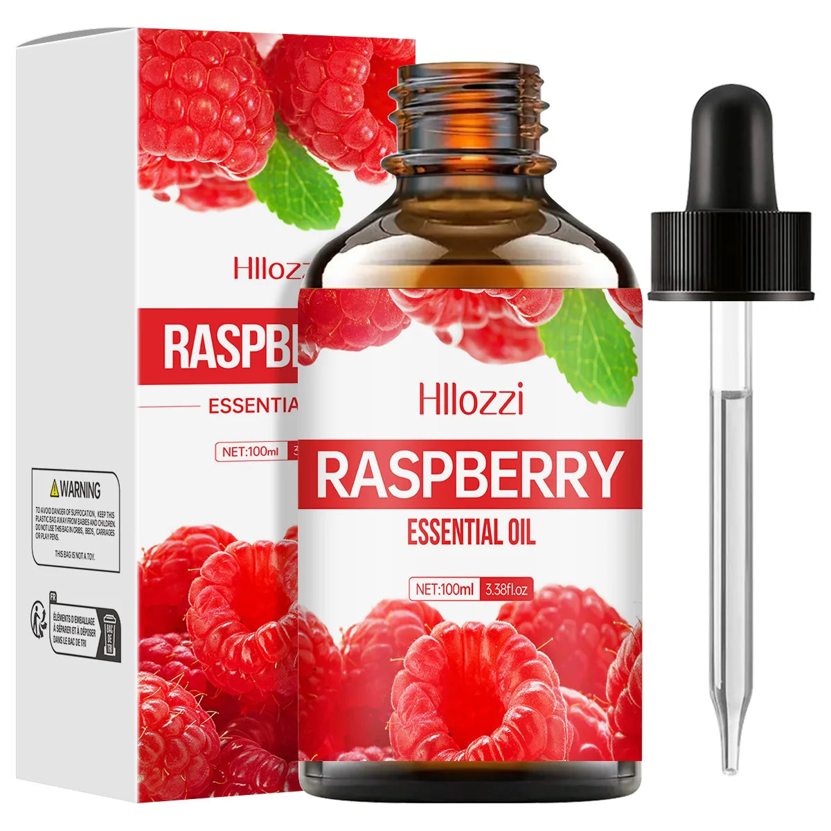 Hllozzi Raspberry Essential Oil – Massage, Hair & Aromatherapy