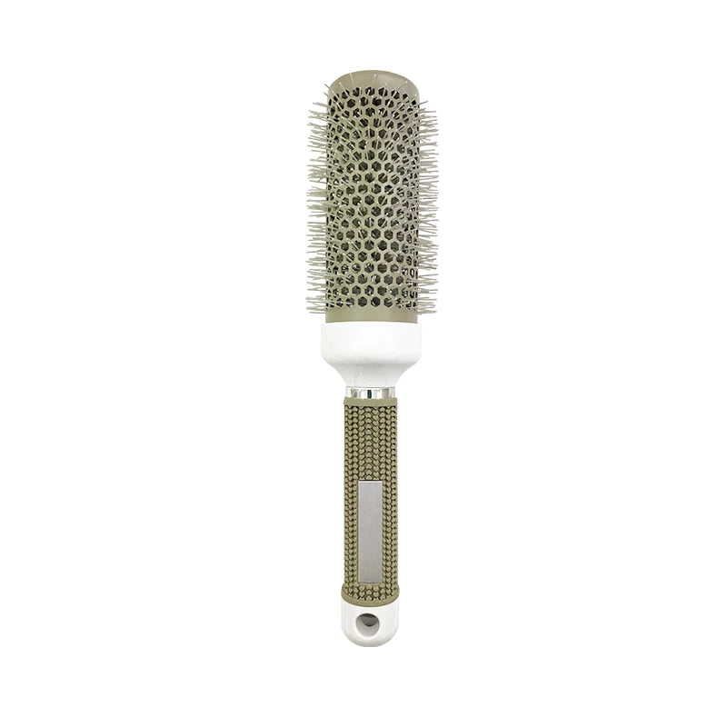 Thermal Round Barrel Hair Brush – Nylon Salon Styling Comb