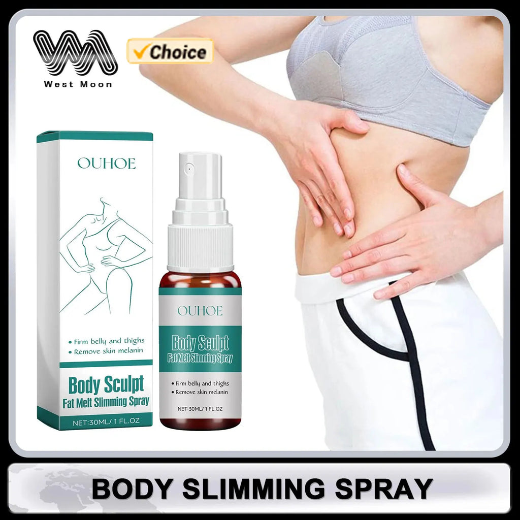 Sli-M-Ming Spray Fat Burner Accelerator Shaping Anti-Cellulite Firming Skin Repairing Tightening Health Care Lose We-Ight Spray Oasis Select