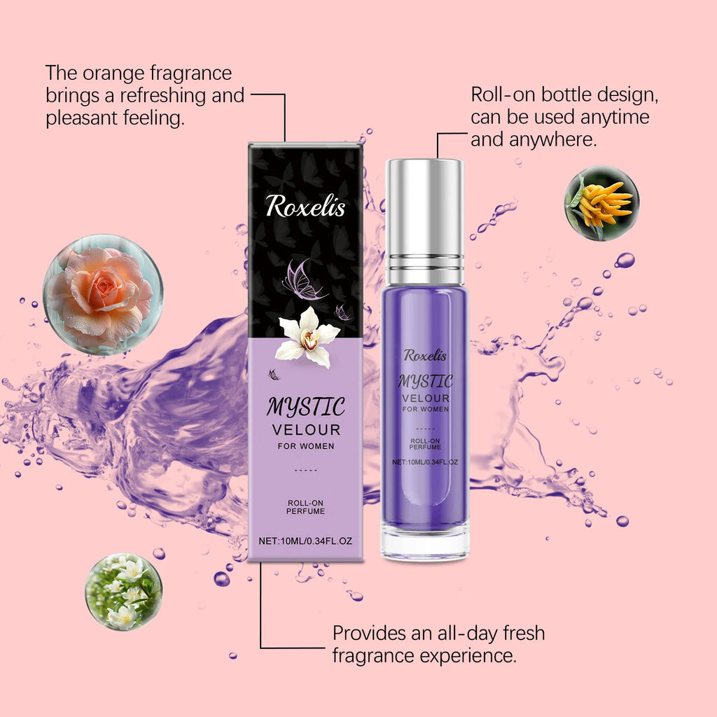 Roxelis Women Fragrance Mist Lasting Floral Fragrance Attractive Scent Elegant Eliminate Bad Odor Charming Women Perfume Mist Oasis Select