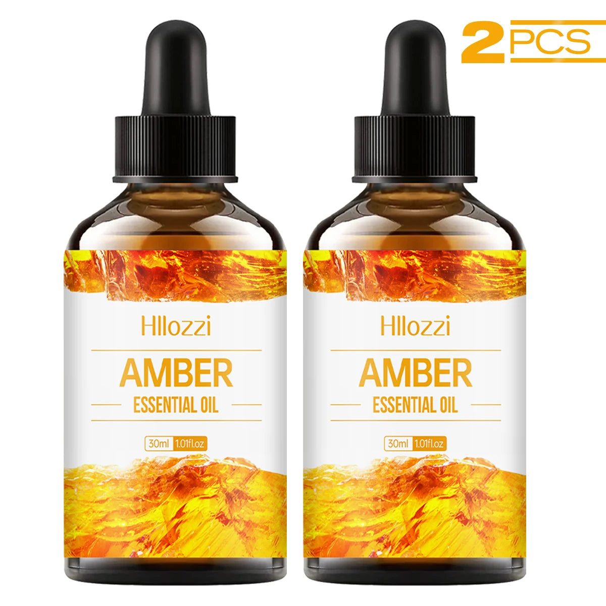 Hllozzi Amber Essential Oil – Massage, Hair Care & Diffuser