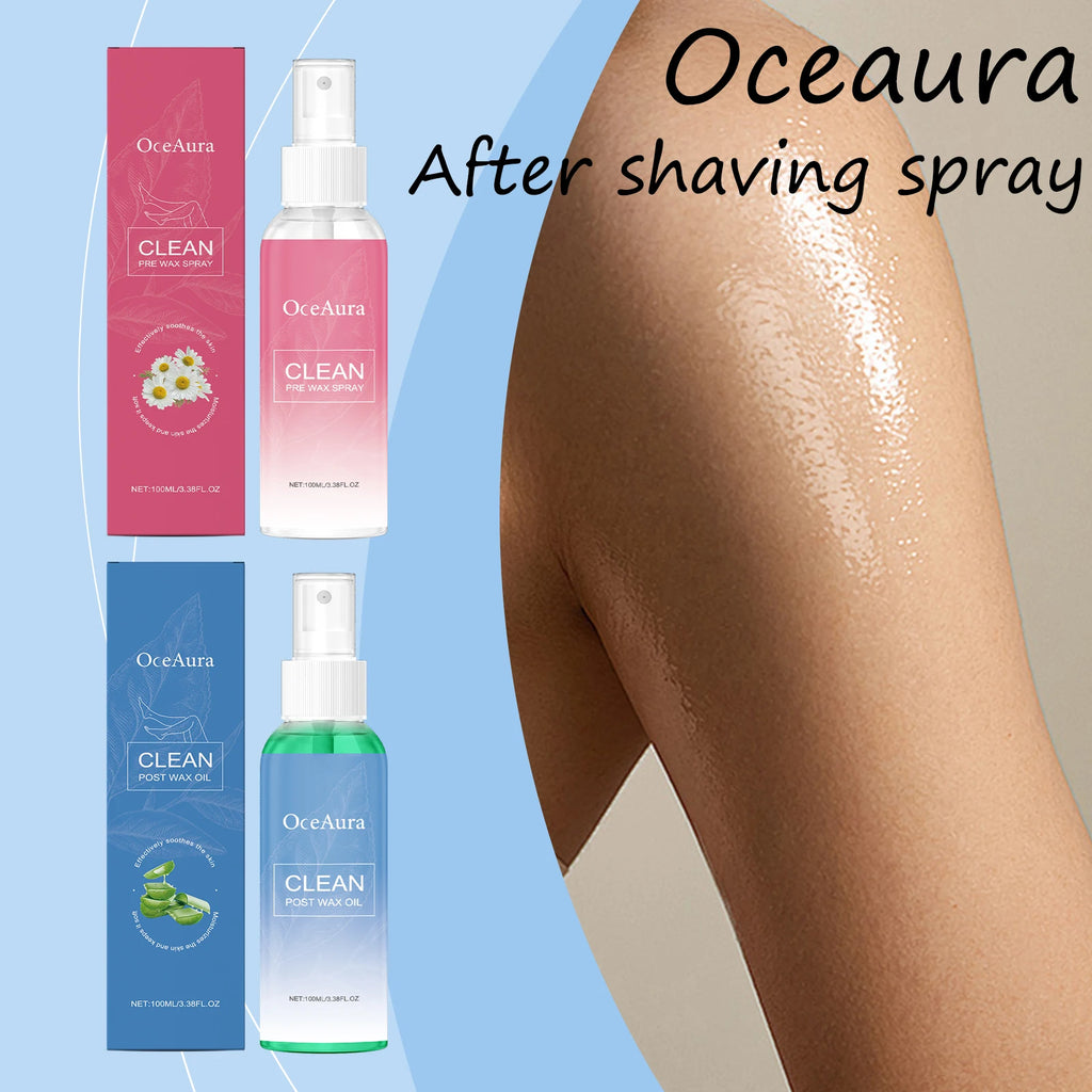 Oceaura After Shaving Spray Gentle Nourishing Skin Deeply Moisturizing Soothing Relieves Irritation Reduce Redness Body Spray Oasis Select