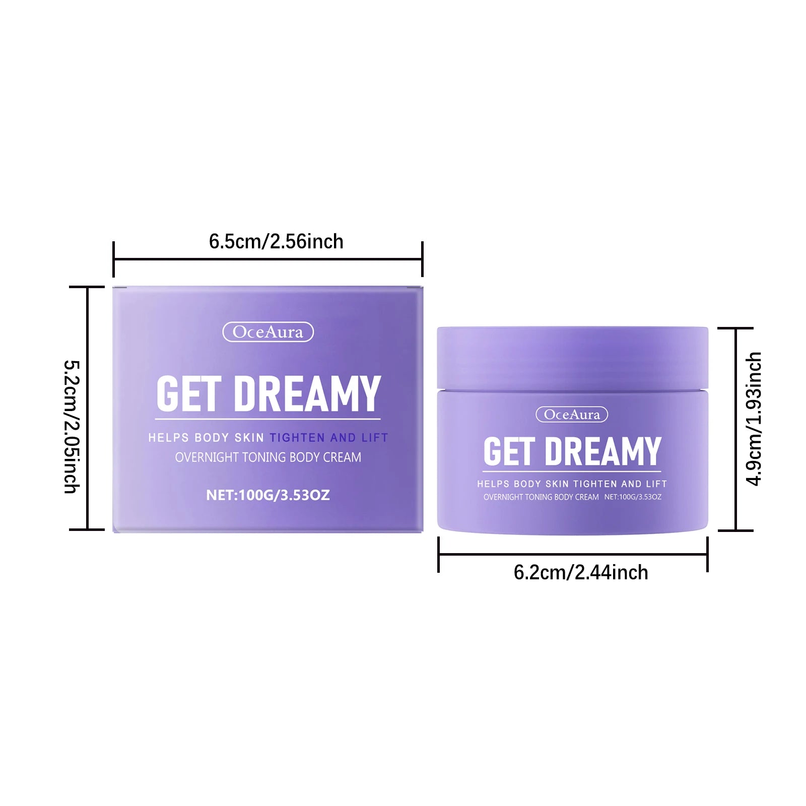 Oceaura Body Shaping Cream Lasting Moisturize Enhance Skin Elasticity Reduce Sagging Lifting Softening Slimming Body Cream Oasis Select