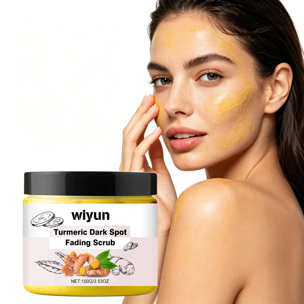 Turmeric Body Scrub Cream – Exfoliate, Brighten & Moisturize Body Scrub Cream Oasis Select
