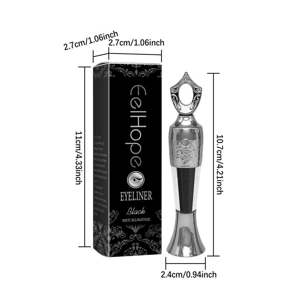EELHOPE Eyeliner Liquid Waterproof Natural Smooth Quick Drying Durable Non-Fading Sweatproof Eye Makeup Eye Liquid eyeliner Oasis Select