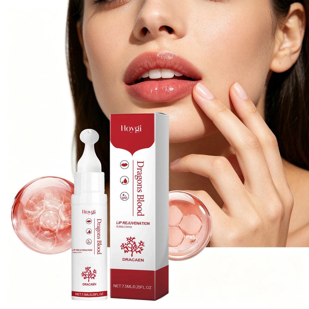 7.5ML Lip Rejuvenating Bubble Mask Deep Moisturizing Reduce Dryness Anti-chapping Enhance Gloss Relief Discomfort Smoothing Softening Lip Cream Oasis Select