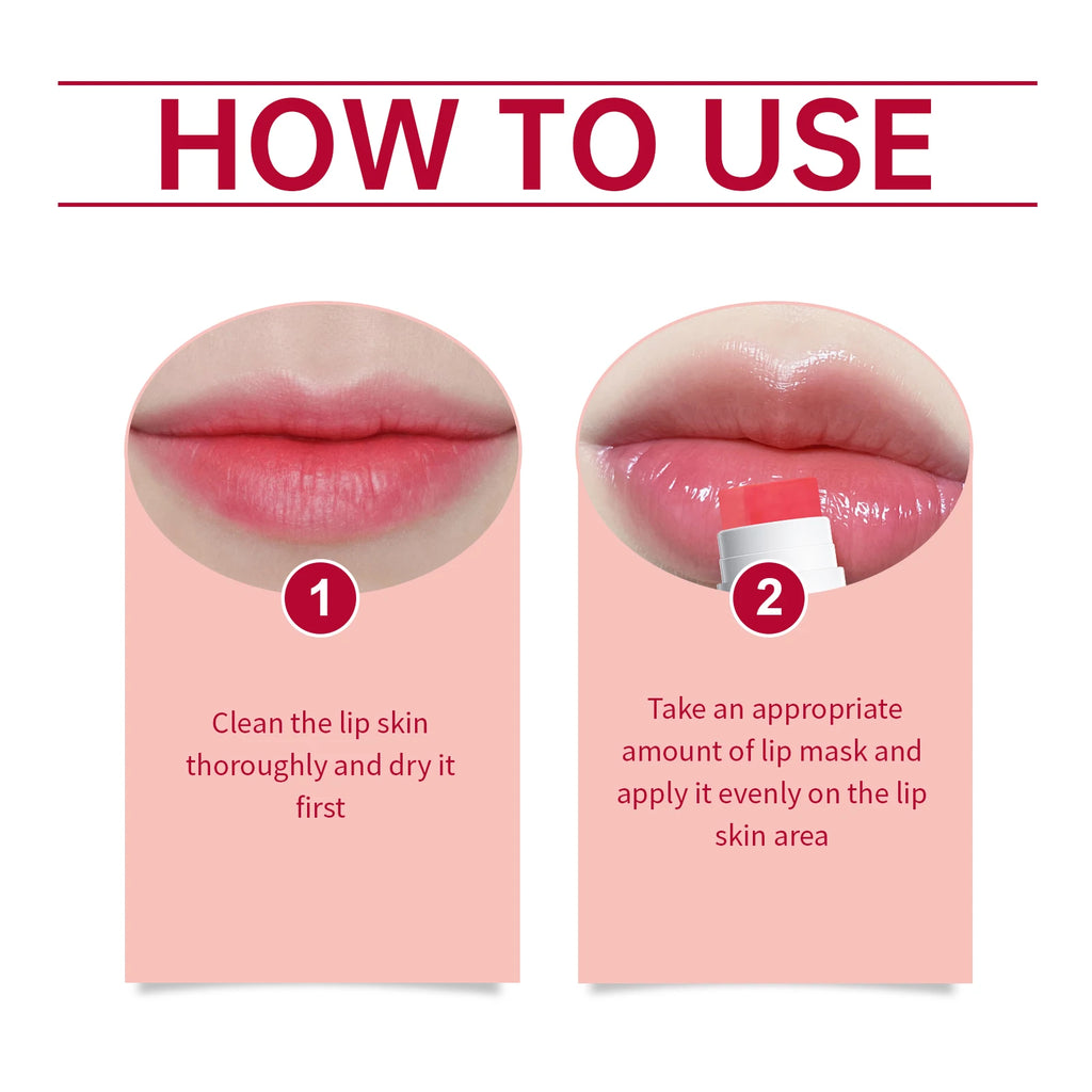 5G Watermelon Lip Balms Moisturizing Fade Fine Lines Nourishing Enhance Smoothness Repairing Damaged Skin Improve Gloss Non-greasy Lip Plumping Balm Oasis Select
