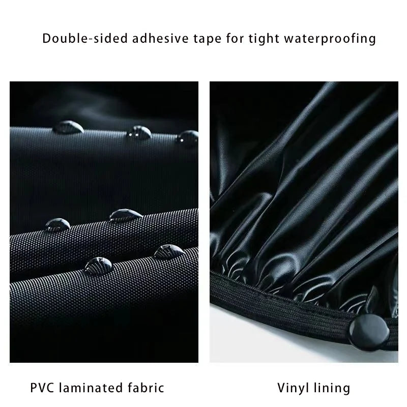 Easy to Put On and Take Off Waterproof Rainproof and Non-Slip Shoe Covers for Outdoor Use Thick and Wear-Resistant Unisex Oasis Select