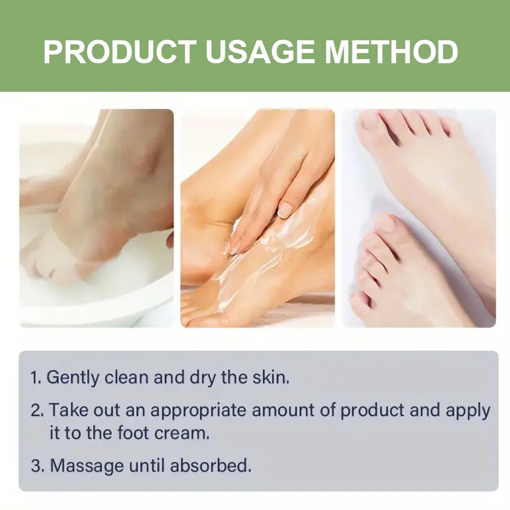 Foot moisturizer with aloe vera and tea tree oil to deeply nourish the skin, for dry and rough skin, daily hand and foot care Oasis Select