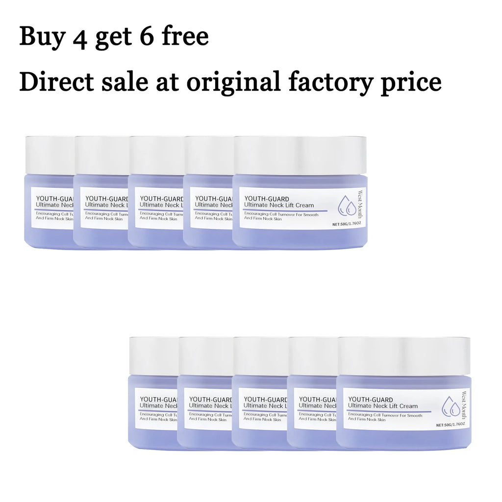 50g Neck Care Cream Deep Nourishing Boosts Skin Elasticity Refreshing Non-greasy Tightening Lifting Fade Fine Lines Hydrating Neck Care Lotion Oasis Select 10 pcs United States
