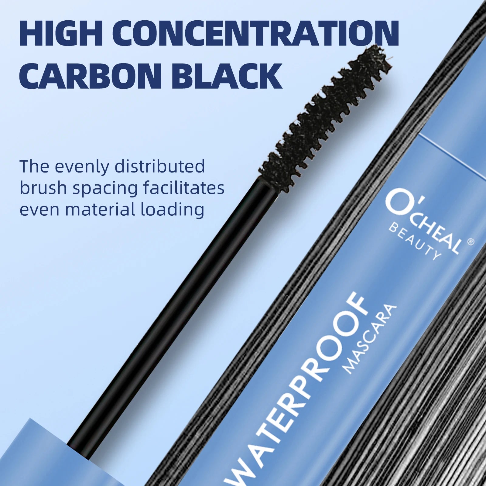 O'CHEAL 4D Waterproof Matte Mascara – Lengthening & Curling