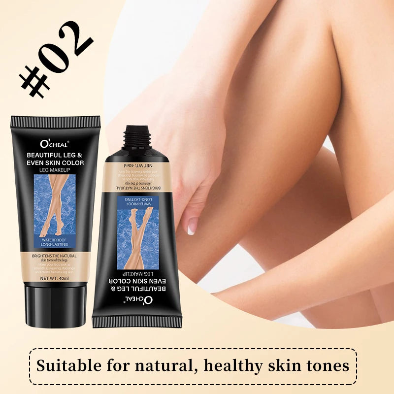 O'CHEAL Leg Cream – Squalane & Hyaluronic Acid Foundation