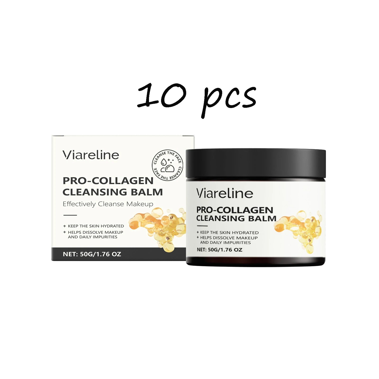 Collagen Face Makeup Remove Cream Gentle Cleaning Non-irritating Quick Dissolve Makeup Refreshing Oil Control Face Makeup Remove Oasis Select buy 4 free 6 United States