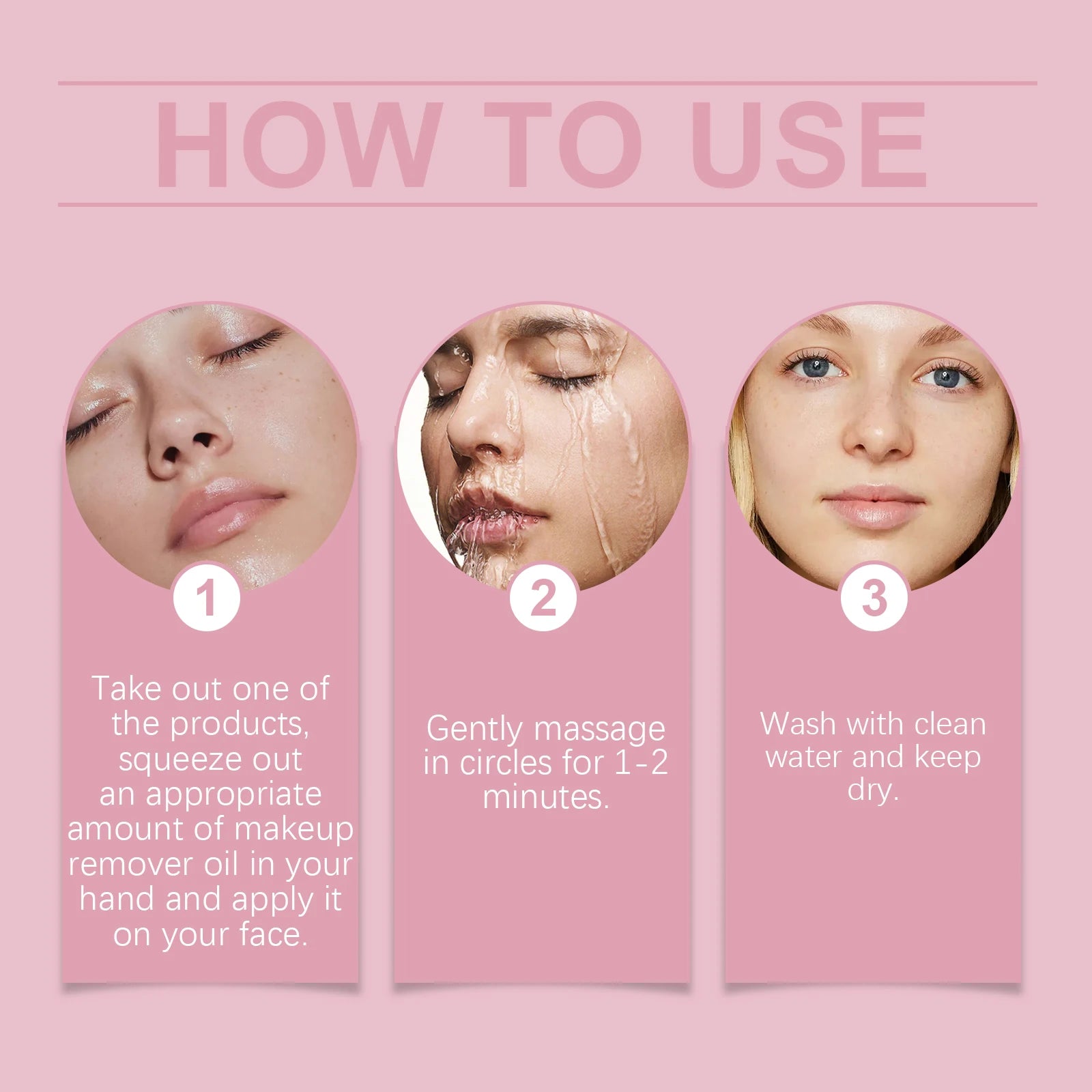 12PCS Gentle Makeup Remover Oil Deep Moisturizing Cleaning Pores Non-tight Strengthen Skin Barrier Soothing Redness Glowing Oil Control Facial Makeup Remover Oasis Select