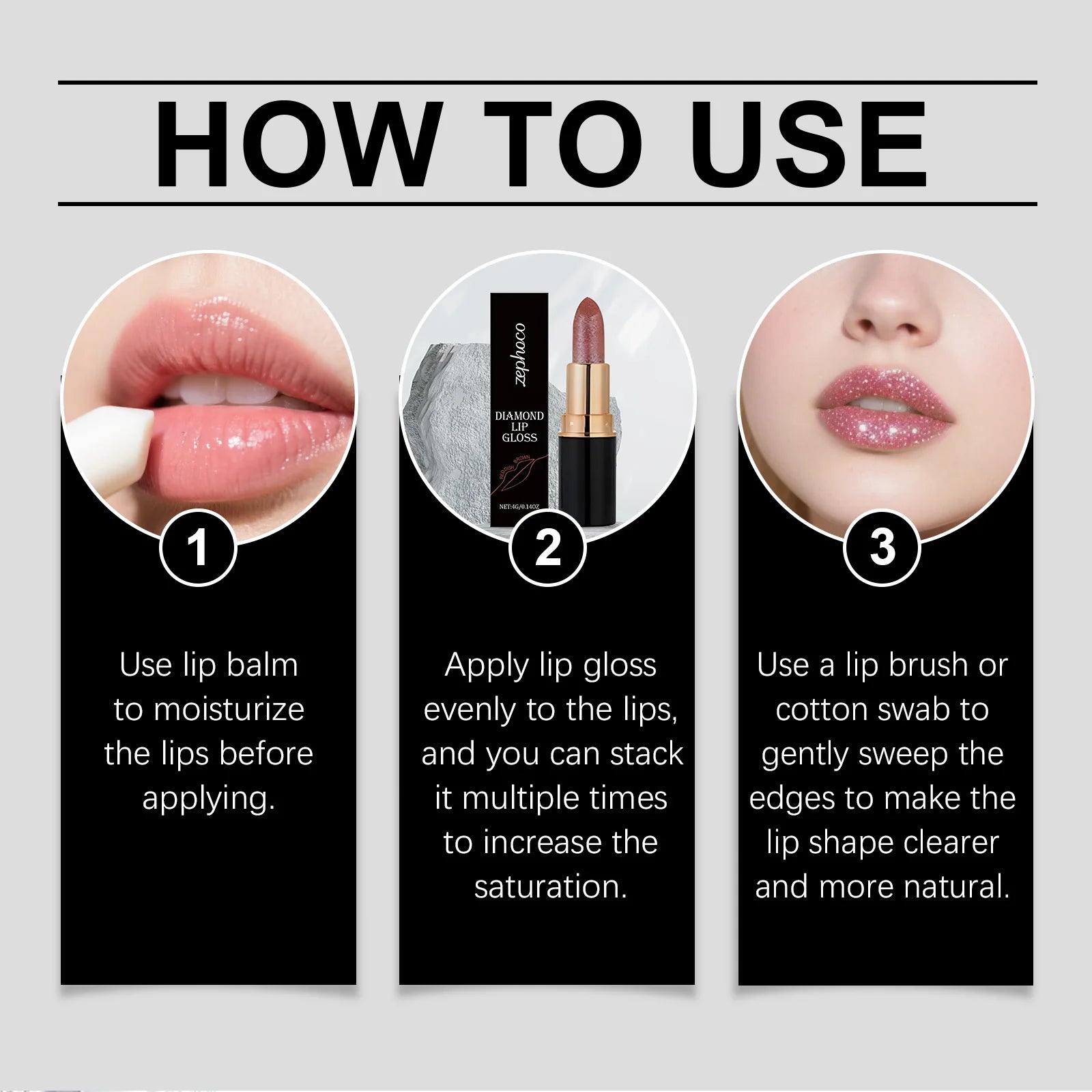 4g Multi Color Lip Stick Easy Coloring Lasting Enhance Gloss Booster Smoothing Plumpinp Hydrating Non-sticky Shiny Lip Gloss Oasis Select